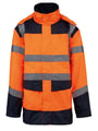 Werkjas WK veiligheidsparka 4-in-1 High Visibility Oranje-Navy
